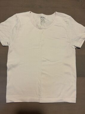 elodie Soft Ribbed Short Sleeve